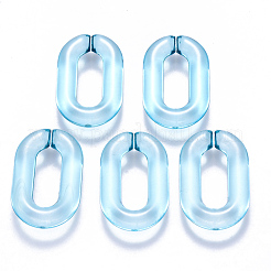 Transparent Acrylic Linking Rings&nbsp;OACR-S036-006A-J09