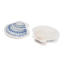 Printed Natural Shell Big Pendants&nbsp;SH-CBA93AD-19H
