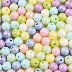 ガラスシードビーズ  ラウンド  ミックスカラー  5x5mm  穴：0.9~1mm  約2810個/ポンド&nbsp;SEED-N007-15B