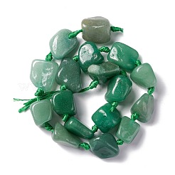 Natural Green Aventurine Beads Strands&nbsp;G-B024-10