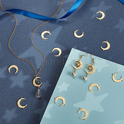 50Pcs Rack Plating Brass Connector Charms&nbsp;KK-PH0005-49