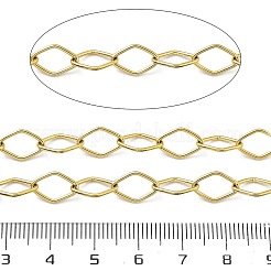 Ion Plating(IP) 304 Stainless Steel Rhombus Link Chains&nbsp;CHS-L019-10G