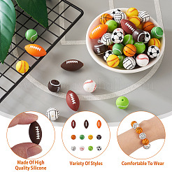 12 Style Silicone Beads&nbsp;SIL-TA0001-11