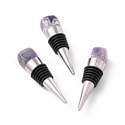 Natural Gemstone Bottle Stoppers&nbsp;G-D479-02P-01