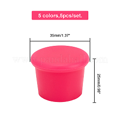 Silicone Bottle Stoppers&nbsp;FIND-WH0059-38
