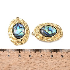 Natural Paua Shell Pendants&nbsp;SA-CBA11D7-13B-G