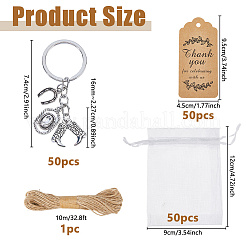 151Pcs Alloy Keychains&nbsp;KEYC-DC00061