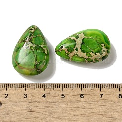 Dyed Natural Imperial Jasper Pendants&nbsp;G-Q161-03