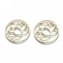 304 Stainless Steel Filigree Joiners Links&nbsp;STAS-S116-089G