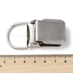 変色しない304ステンレススチール留め具  ステンレス鋼色  59.5x29.5x16mm  穴：18x24mm&nbsp;STAS-S127-01P
