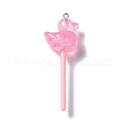Luminous Translucent Resin Big Pendants&nbsp;RESI-D057-06
