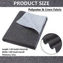 Polyester & Linen Fabric&nbsp;DIY-WH0750-189A
