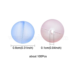 100Pcs Synthetic Moonstone Beads&nbsp;G-YW0001-39B