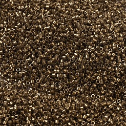 MIYUKIデリカビーズ小  シリンダー  日本製シードビーズ  15/0  （dbs0022l）メタリックライトブロンズ  1.1x1.3mm  穴：0.7mm  約35000個/袋  100 G /袋&nbsp;SEED-J020-DBS0022L