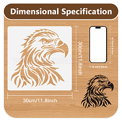 PET Hollow Out Drawing Painting Stencils&nbsp;DIY-WH0675-058