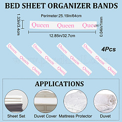 4 Strands Polyester Elastic Bands&nbsp;AJEW-GF0007-40