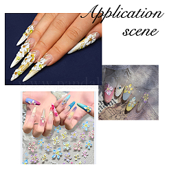 5Pcs 5 Styles PVC Nail Art Stickers Decals&nbsp;MRMJ-FH0001-51