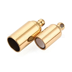 304 Stainless Steel Magnetic Clasps&nbsp;STAS-N127-02C-G
