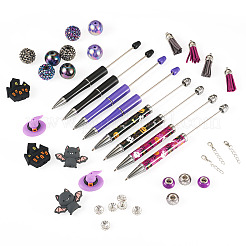 Halloween ABS Plastic Beadable Pens&nbsp;DIY-TA0014-53