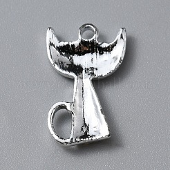 Alloy Enamel Pendants&nbsp;ENAM-WH0065-25P-02