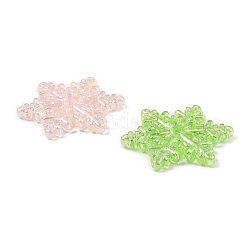 UV Plating Rainbow Iridescent Acrylic Chandelier Component Links&nbsp;SACR-A002-03