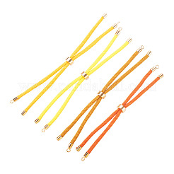 4Pcs 4 Colors Polyester Cord Bracelet Making&nbsp;MAK-TA0001-44