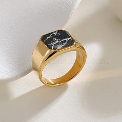 316L Surgical Stainless Steel Finger Rings for Men&nbsp;WGC6DA7-01
