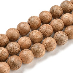 Natural Wood Beads Strands&nbsp;WOOD-F008-05-D