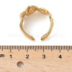 304ステンレスリング  18KGP本金メッキ  12mm&nbsp;RJEW-D310-01D-G