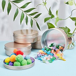 Round Aluminium Tin Cans&nbsp;CON-PH0001-58KCG