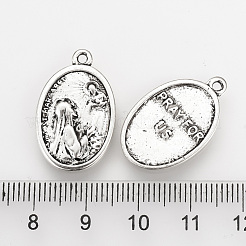 Tibetan Style Alloy Pendants&nbsp;TIBE-Q078-09AS-RS