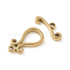 304 Stainless Steel Toggle Clasps&nbsp;STAS-H483-46G