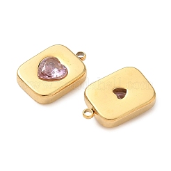 304 Stainless Steel Pendants&nbsp;STAS-H483-38G-02