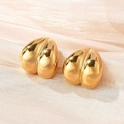 304 Stainless Steel Stud Earrings for Women&nbsp;EJEW-U051-04G