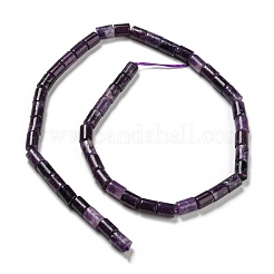 天然レピドライト/パープルマイカストーンビーズ連売り  コラム  7.5~8x6mm  穴：1.2mm  約48~50個/連  15.16''~15.31''（38.5~38.9センチメートル）&nbsp;G-Q1008-A13