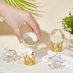 4Pcs 2 Colors Crown Alloy Display Ornaments&nbsp;FIND-OC0001-39