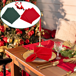 6Pcs 2 Colors Square Cotton Table Runner&nbsp;DIY-GA0007-08