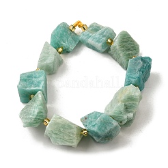 Raw Rough Natural Amazonite Beads Strands&nbsp;G-Z087-B24