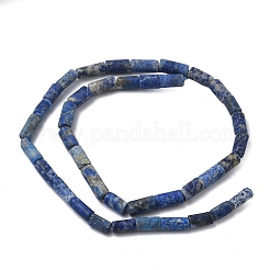 天然石ラピスラズリビーズ連売り  コラム  7~13x4.5~6mm  穴：0.7~0.9mm  約37~38個/連  16.22~16.54'''（41.2~42センチメートル）&nbsp;G-L650-L01-01