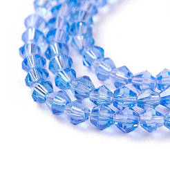 Imitation Crystal Glass Beads Strand&nbsp;YS-TAC0002-09-4mm