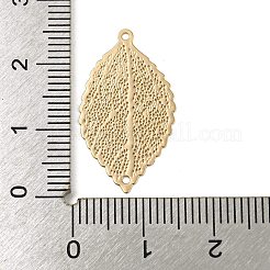Rack Plating Brass Filigree Connector Charms&nbsp;KKC-D001-08KCG
