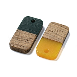 Resin & Walnut Wood Pendants&nbsp;RESI-XCP0002-16I