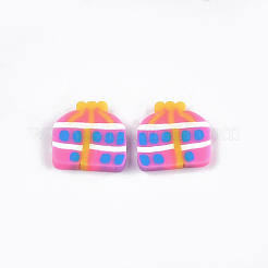 手作り樹脂粘土ネイルパーツ  ファッションネイルケアカボション  贈り物  カラフル  8~11x9~11x0.5~2mm&nbsp;CLAY-T016-11