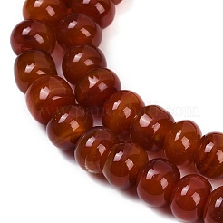 Dyed Natural Agate Beads Strands&nbsp;G-U030-A01-02