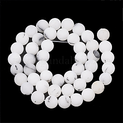 Natural Rutilated Quartz Beads Strands&nbsp;X-G-T106-326