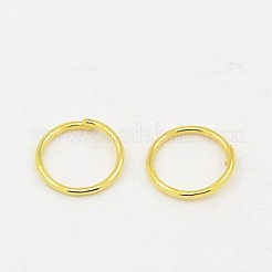 鉄オープン丸カン  ラウンド  ミックスカラー  21ゲージ  4x0.7mm  内径約2.6mm  約1380個/箱  230個/カラー&nbsp;JR4MM-M