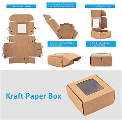 Kraft Paper Box&nbsp;LS-CON-WH0032-E01