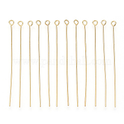 Brass Eye Pin&nbsp;KK-G331-09-0.5x45