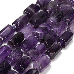 Natural Chevron Amethyst Beads Strands&nbsp;G-F836-B05-01