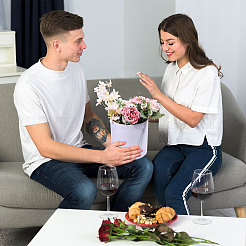 3Pcs 3 Sizes Column Cardboard Paper Bouquet Packing Boxes&nbsp;CON-BC0007-77B